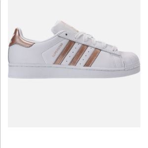 Adidas Original Superstar Rose Gold EUC